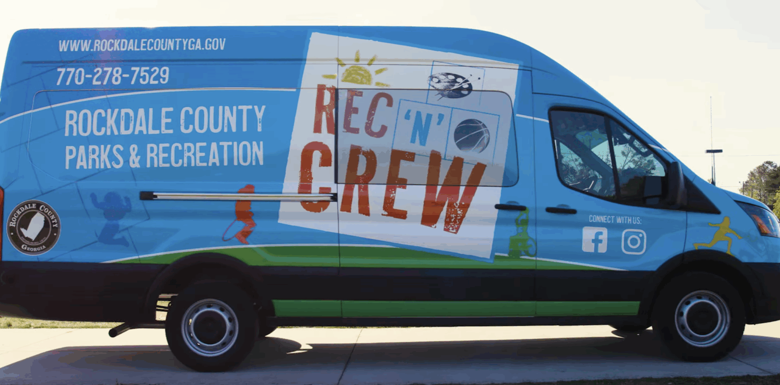 Rockdale County launches traveling recreation program on wheels for youths